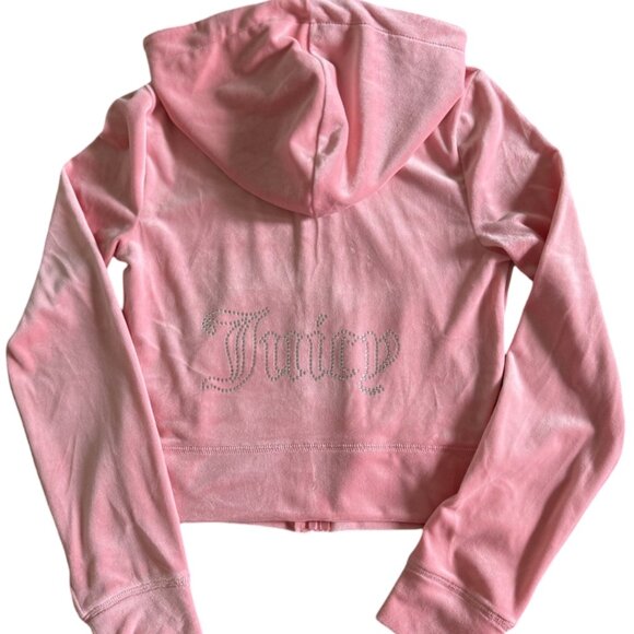 JUICY COUTURE Velour Track Jacket - Picture 2 of 2